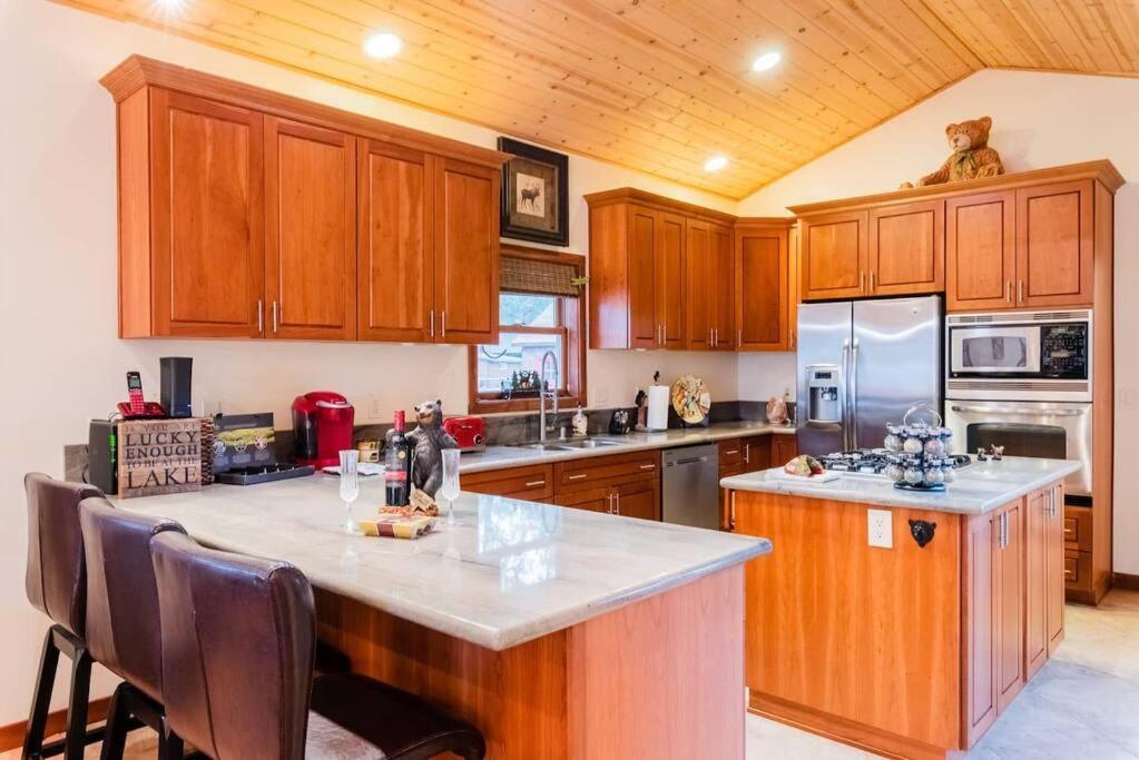 Lake Time Villa New Luxury With Hot Tub Big Bear Lake Zewnętrze zdjęcie